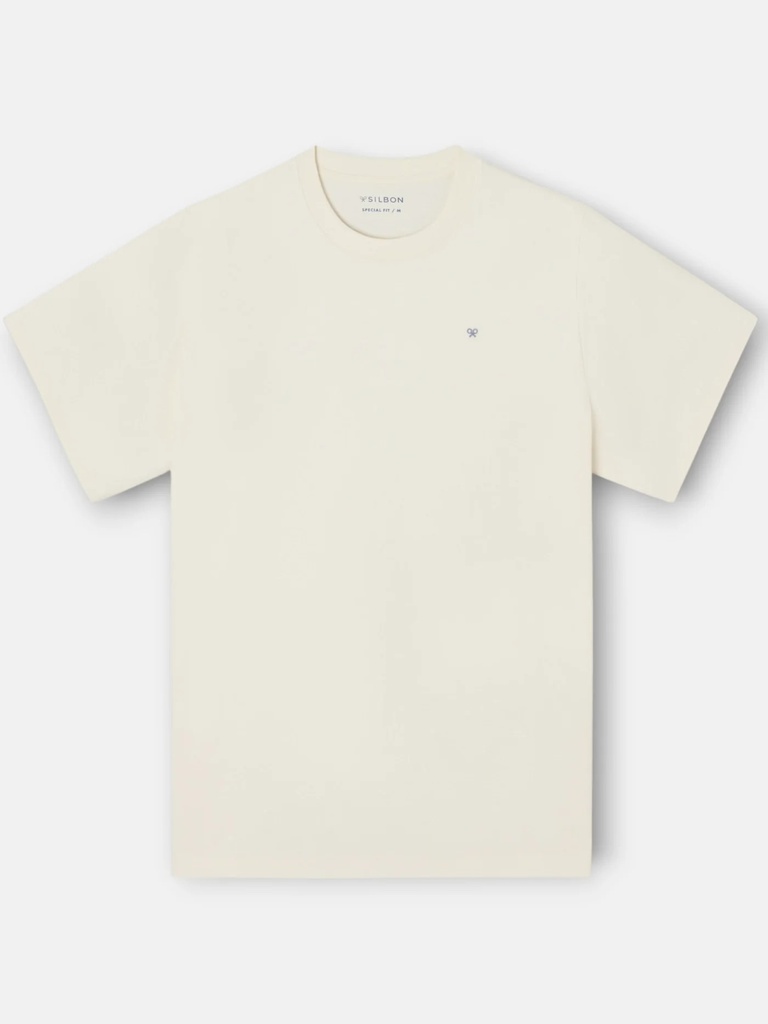 Camiseta Special Fit Evolve To Survive Crema - Silbon