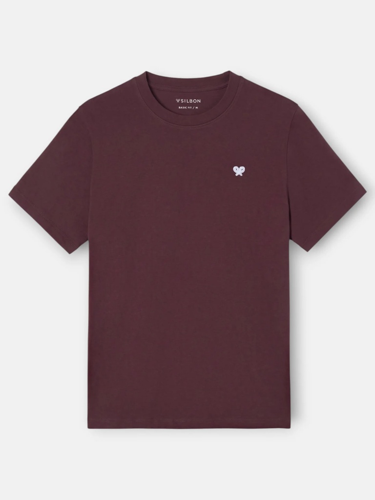 Camiseta Silbon Outfits Burdeos - Silbon