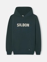 Sudadera Capucha Cuerda Verde Oscuro - Silbon