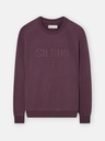 Sudadera Ranglan Silbon Patch Burdeos - Silbon