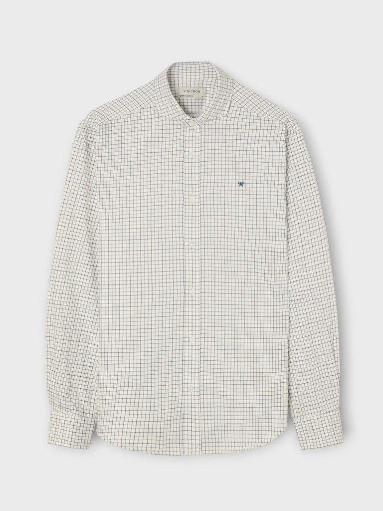 Camisa Sport Warm Cuadros Azules - Silbon