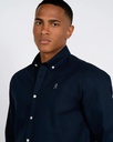 Camisa Oxford Color Navy Blue - Harper &amp; Neyer