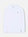 Polo Manga Larga Blanco - Silbon