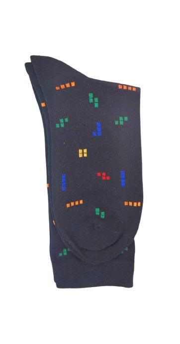 Calcetines Negros Tetris - Stroget