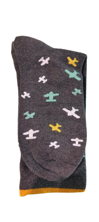 Calcetines Gris Aviones - Stroget