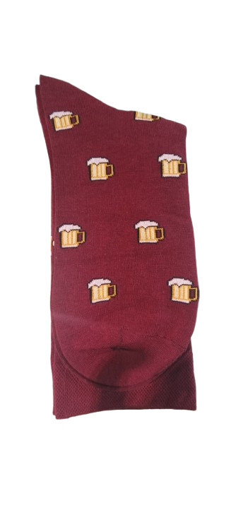 Calcetines Granate Jarra de Cerveza - Stroget
