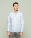 Camisa Oxford Regular Rayas Azul - Scotta