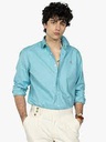 Camisa Capri Azul Mediterraneo - Harper &amp; Neyer