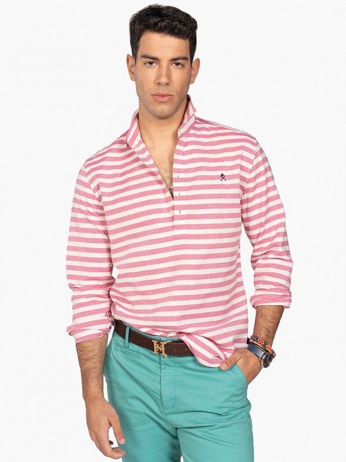 Camisa Polera Montecarlo Buganvilla - Harper &amp; Neyer