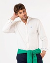 Camisa Piqué Garment Dye Blanca - El Ganso