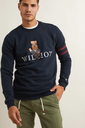 Sudadera Bordada Perro Mr.Williot Marino - Williot