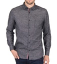 Camisa Arvid LS BD Brushed Dark Grey - !Solid Denmark