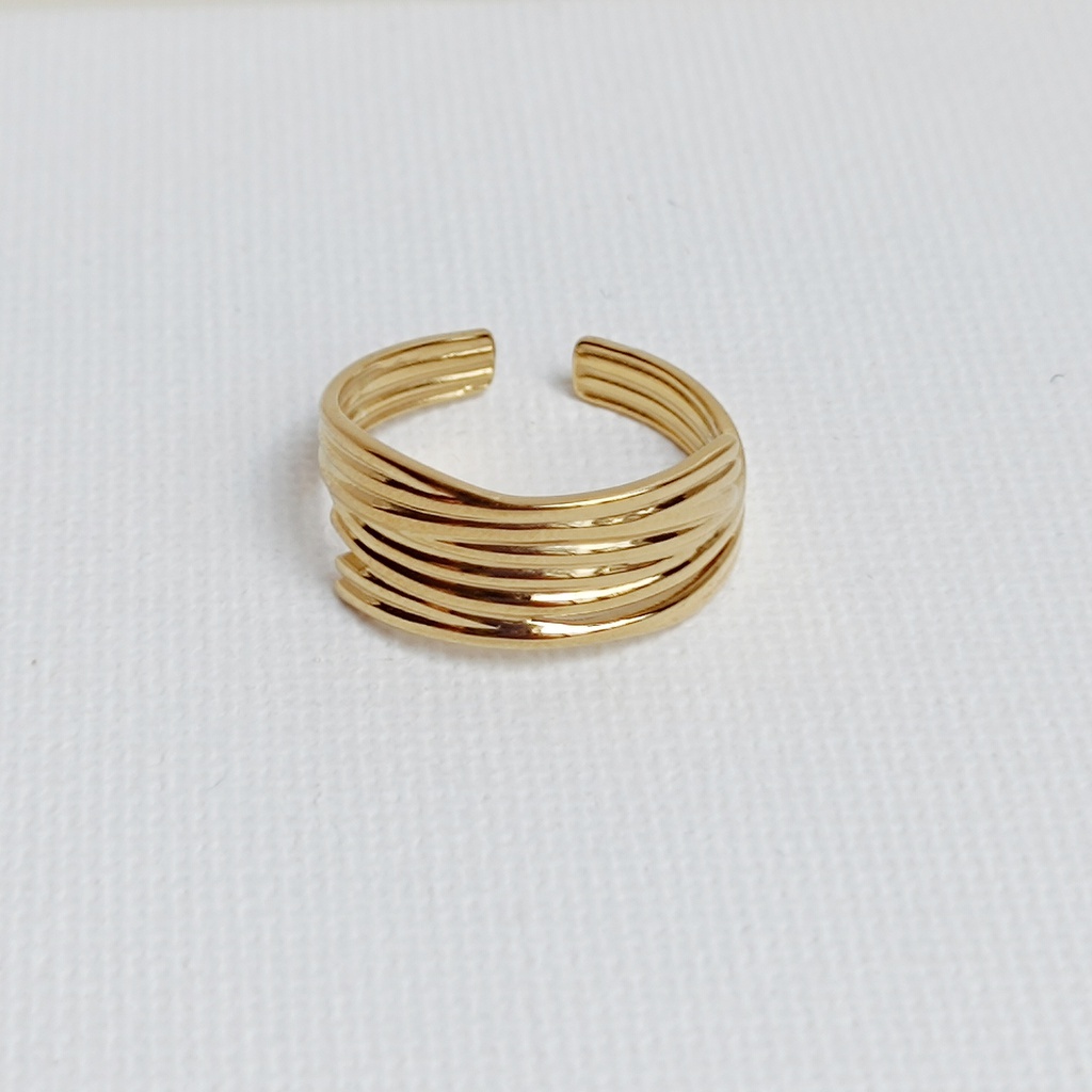 Anillo Enlaces Centrales Dorado