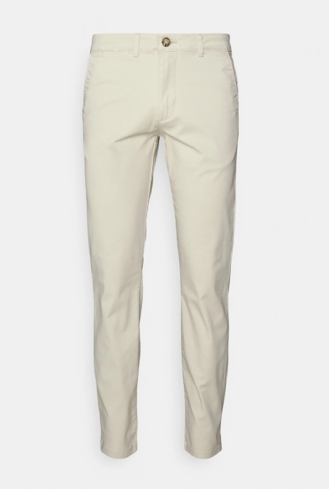 Pantalón Chino Beige (Moonstruck) Slim Fit - Selected