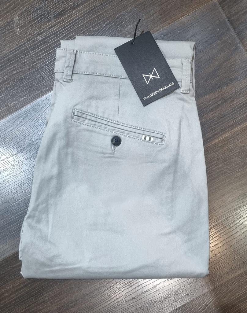 Pantalón Chino Gris (Rainford) - Tailored Originals