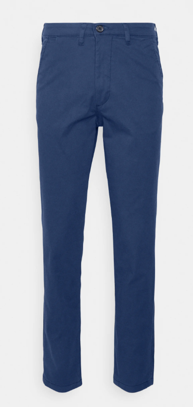 Pantalón Chino Azul Marino Slim Fit - Selected