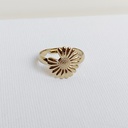 Anillo Margarita Pétalo Dorado