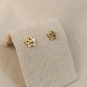 Pendientes Estrella Love Dorado