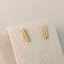 Pendientes Palito Dorado