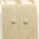 Pendientes Perla Dorado