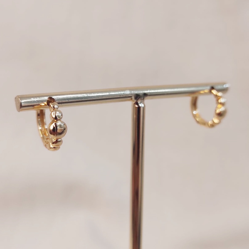 Aros Bubbles Dorado