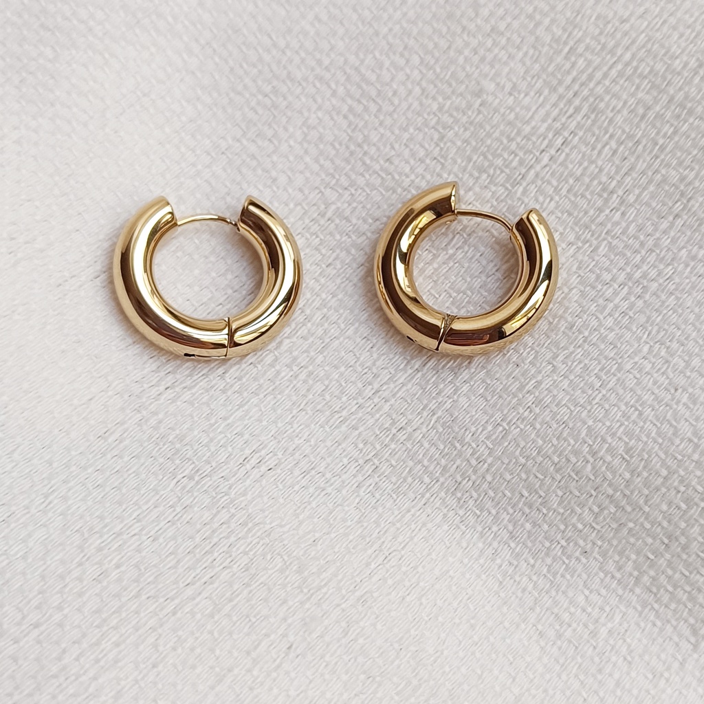 Aros Bold Closed Cozy Dorado