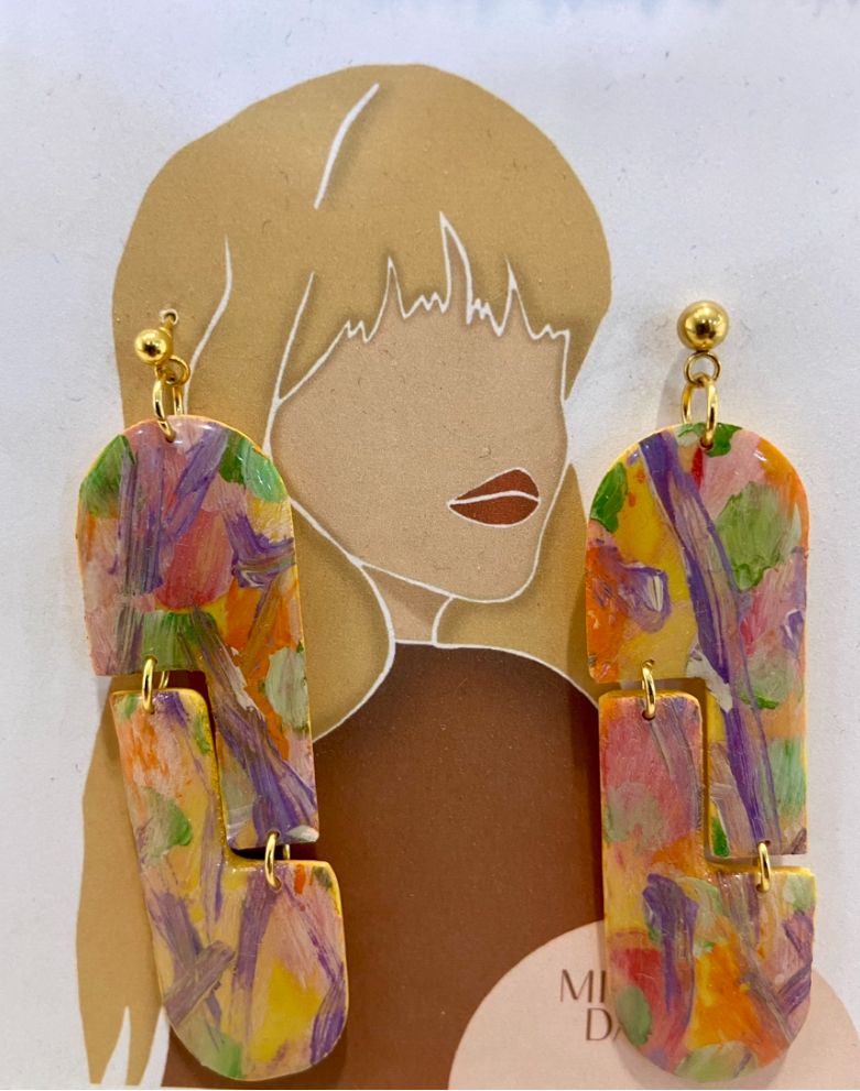 Pendientes Patricia Multicolor - Miranda Darmon