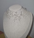 Choker Fantasia Perlas Blancas Plateado