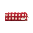 Estuche Vichy Rojo Peluche - Helio Ferretti