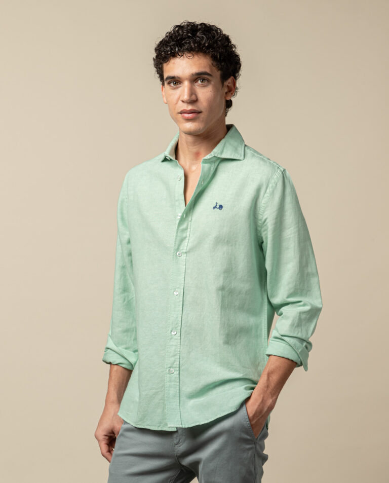 Camisa Lissome Li-Co Verde Agua - Scotta