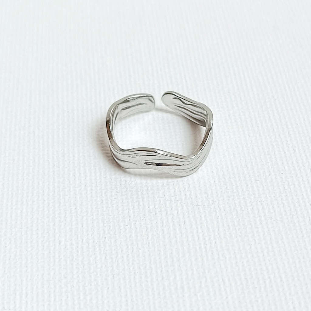 Anillo Waves (Plateado)
