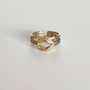 Anillo Nudo Marinero (Dorado)