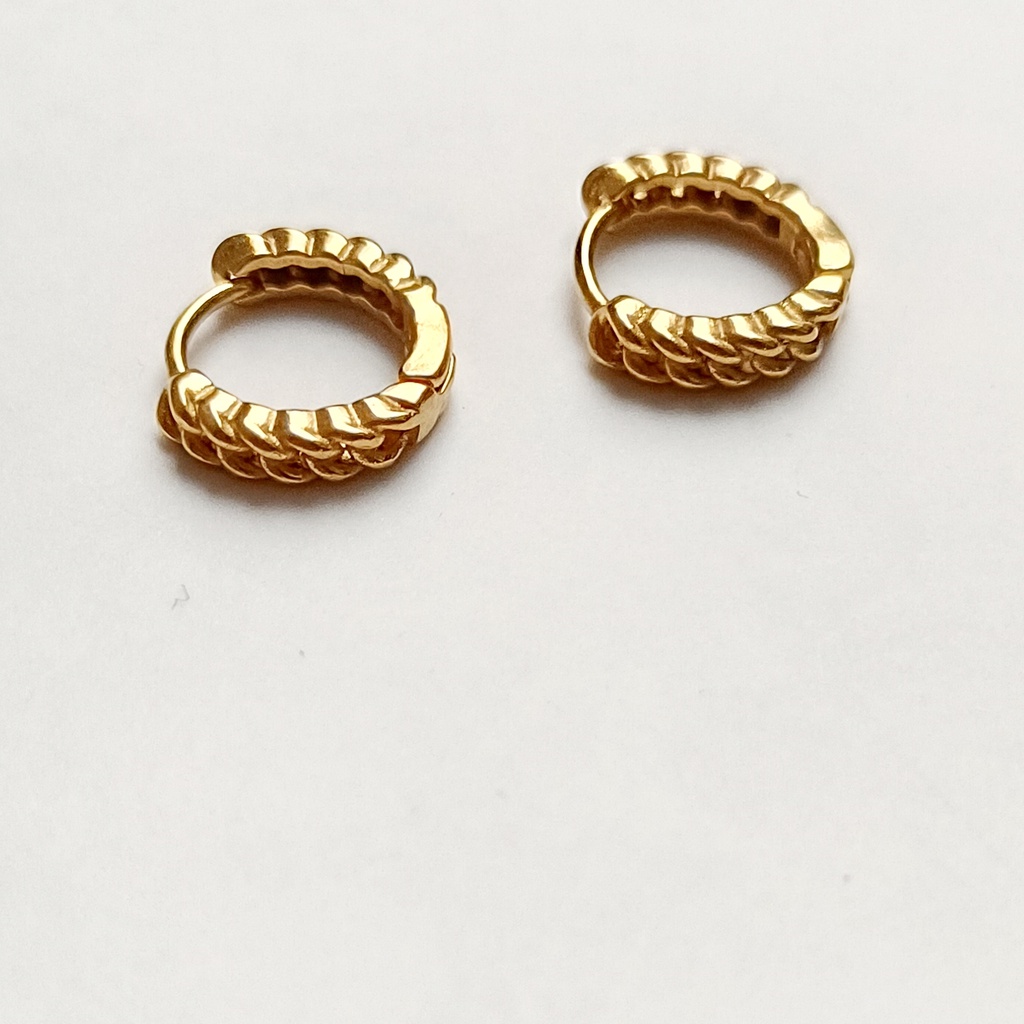 Aros Cadenita Dorados
