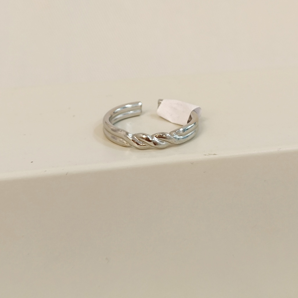 Anillo Braid (Plateado)