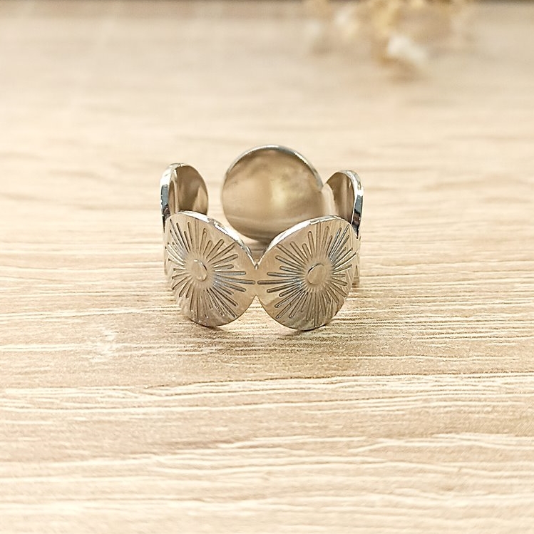 Anillo Soles Plateado