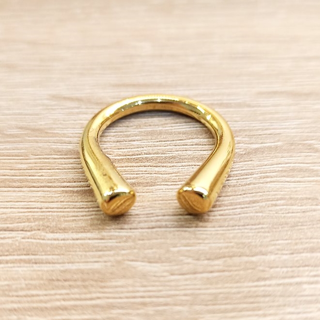 Anillo Apertura Delantera Dorado