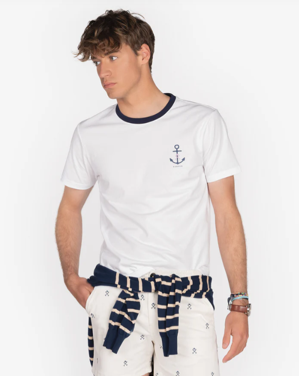 Camiseta Anchor Blanca - Harper