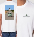 Camiseta Blanca 2CV Jeep - Blueblue Chihuahua