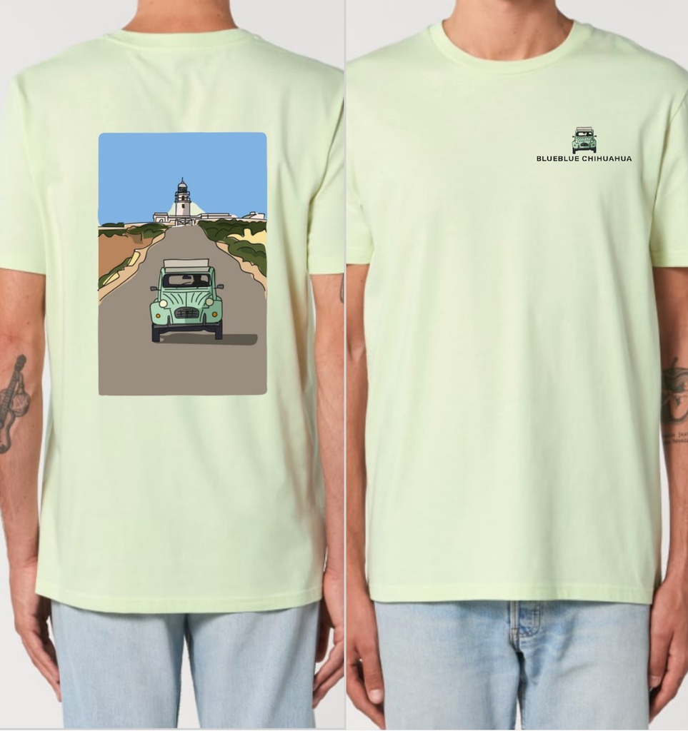 Camiseta Amarilla 2CV Jeep - Blueblue Chihuahua