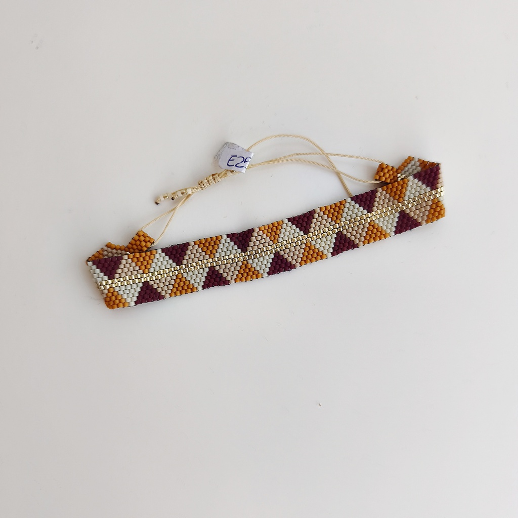 Pulsera Miyuki Rombos