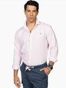 Camisa Villefrance Rose Blush Rayas - Harper &amp; Neyer