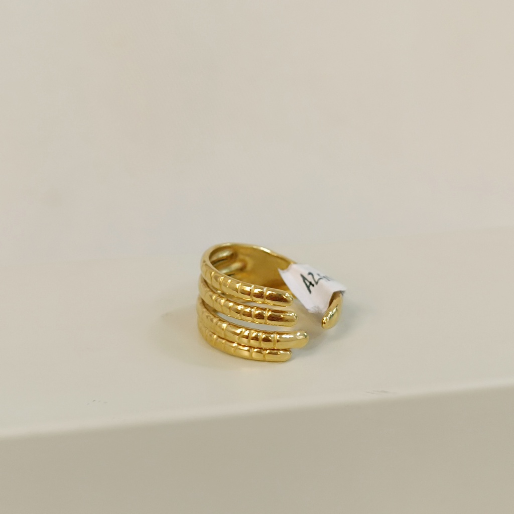 Anillo Mistery Hand Dorado