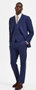 SlhSlim Timelogan Blue Chack Trs B - Pantalón Azulón  - Selected Homme