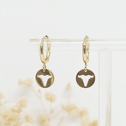 Aritos Charm Tauro Dorado