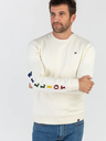 Sudadera Wiliot Tejido Toalla Crema