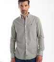 Camisa Cuadro Vichy Verde Botella - Williot