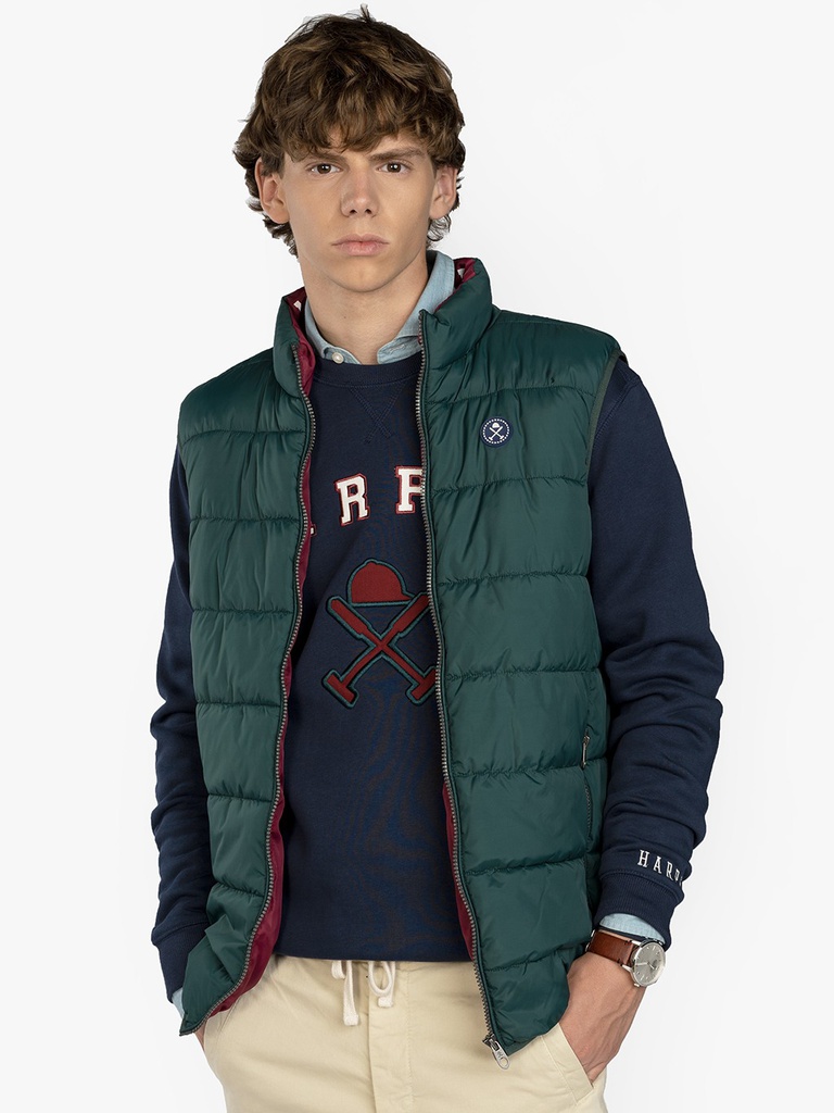 Chaleco Acolchado Icon Verde - Harper &amp; Neyer
