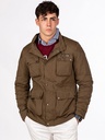 Chaqueta Barbour Brice Jacket Verde Militar - Harper &amp; Neyer