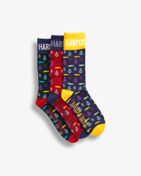 Pack 3 Calcetines Navy - Harper &amp; Neyer