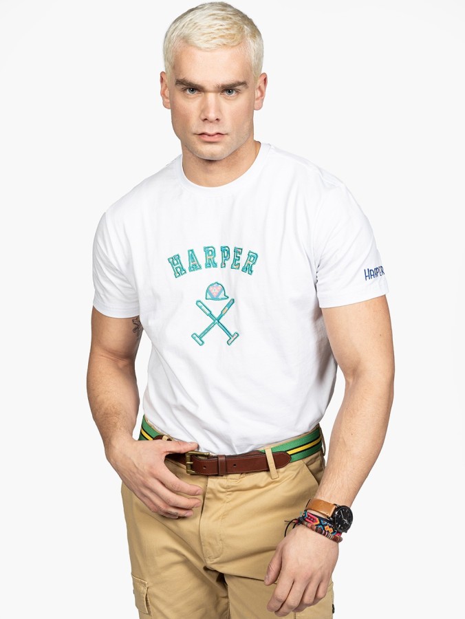 Camiseta Ethnic Blanca - Harper &amp; Neyer